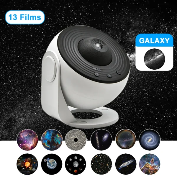 32 IN 1 Galaxy Star Projector Starry Sky Night Light Rechargeable Rotating Nightlights For Decorative Luminaires Children's Gift - Image 7